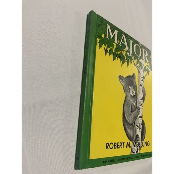 Major: The story of a Black Bear, by Robert M McClung, HC  VG Rare HTF - Picture 3 of 11